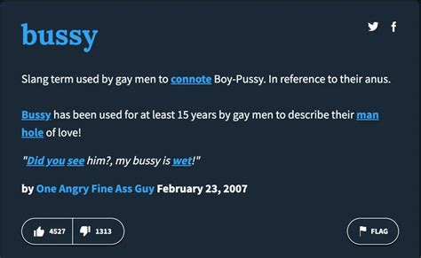 bussy urban dictionary|From Underground Slang to Mainstream Buzz: The Journey of .